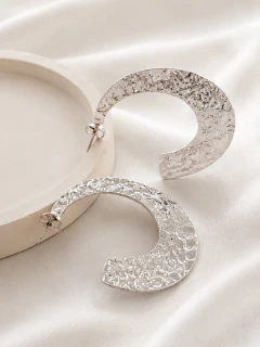AROS OVAL - ACERO BLANCO en internet