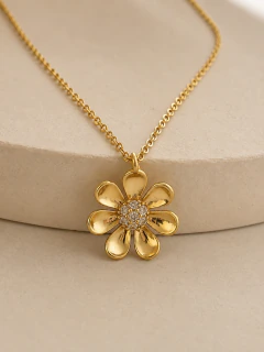 CONJUNTO FLORENZA - ACERO DORADO