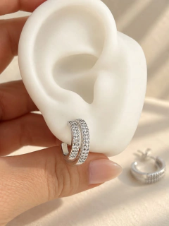 AROS SEMI-ARGOLLA ARTIC - ACERO BLANCO - comprar online