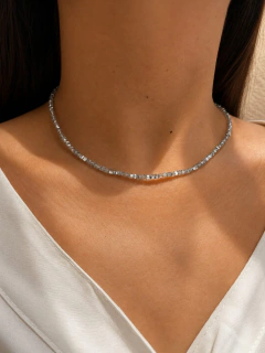 CADENA GEEK GRIS - PLATA