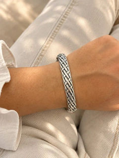 ESCLAVA LIKA - ACERO BLANCO - comprar online