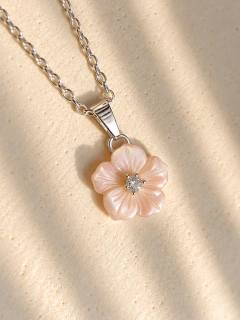 CONJUNTO ANÉMONA ROSA - ACERO BLANCO en internet