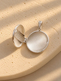 DIJE RELICARIO BEST MOM EVER - PLATA - comprar online