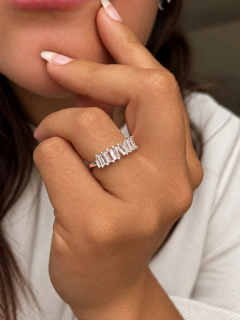 ANILLO ADENNA - PLATA - Hosanna Joyas