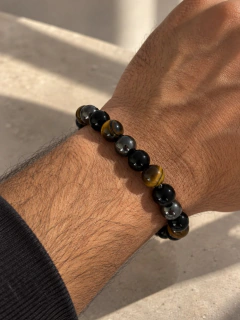 PULSERA ELASTIZADA JEREMY - PIEDRAS - comprar online