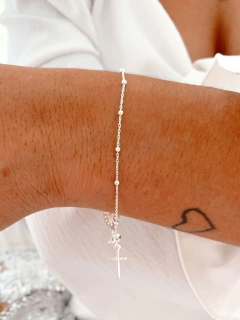 PULSERA DENARIO 2 MM - PL