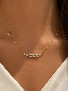 CONJUNTO HOJITAS BRILLO - ENCHAPADO en internet