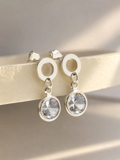 AROS LUCIND CÍRCULO - ACERO BLANCO - tienda online