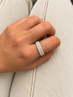 ANILLO BIGAN - PLATA - Hosanna Joyas