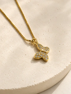 CONJUNTO MARIPOSA BRILLO - ENCHAPADO - comprar online