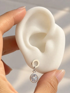 AROS LUCIND CÍRCULO - ACERO BLANCO - comprar online