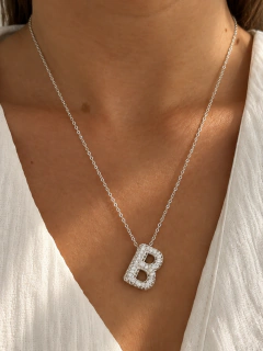 CONJUNTO BIG INICIAL BRILLO - ACERO BLANCO - Hosanna Joyas