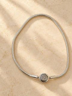 PULSERA CIRCLE (ESTILO PANDORA) - PLATA - Hosanna Joyas