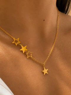CONJUNTO FOUSTAR - ACERO DORADO