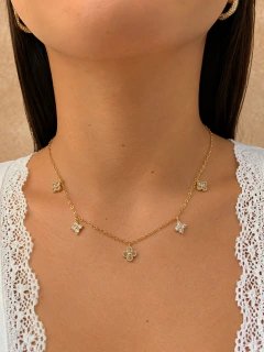 CONJUNTO MULTI VAN CLEFF - ACERO DORADO