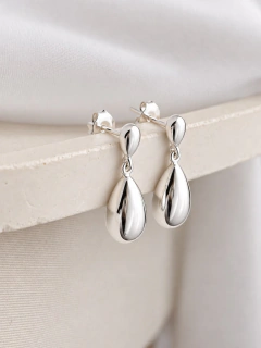 AROS DOBLE GOTA - PLATA en internet