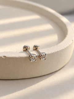 ABRIDOR CUADRADO CUBIC 0,3 CM - ACERO BLANCO - Hosanna Joyas