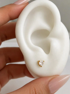 PASANTES MICA CUBIC CORAZÓN 0,4 CM - ENCHAPADO - comprar online