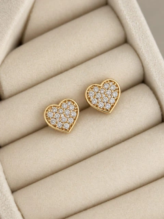 PASANTES CUORI BRILLO - ENCHAPADO EN ORO