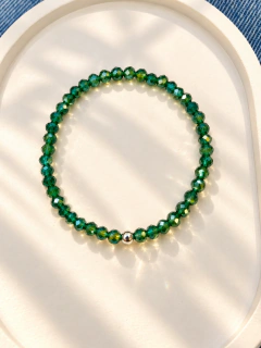 PULSERA ROXI ELASTIZADA BOLITA - PLATA en internet