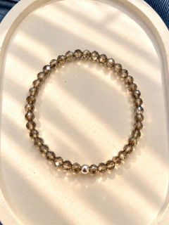 PULSERA ROXI ELASTIZADA BOLITA - PLATA en internet