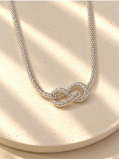 CONJUNTO COREANA NUDO - PLATA - comprar online