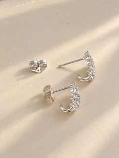 AROS SHINE LEAF - ACERO BLANCO en internet