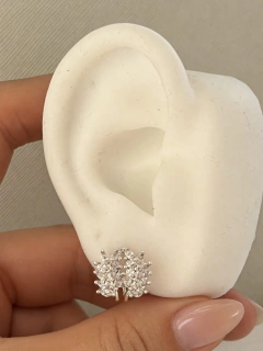 AROS SHINE LEAF - ACERO BLANCO - comprar online