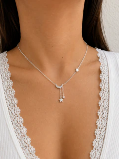 CONJUNTO LUNATICA - ACERO BLANCO