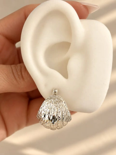 ARGOLLAS SORRENTO LABRADA 1,8 CM - ACERO BLANCO - comprar online