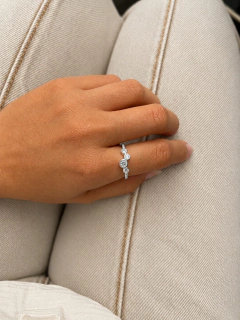 ANILLO PIER - PLATA - Hosanna Joyas