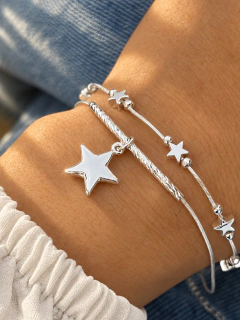 PULSERA ETOILE - ACERO BLANCO