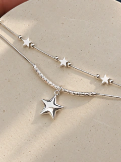 PULSERA ETOILE - ACERO BLANCO - Hosanna Joyas