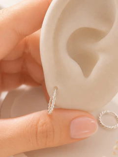 ARGOLLAS VRID 1,2 CM - PLATA - comprar online