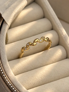 ANILLO GALDY - ENCHAPADO EN ORO en internet
