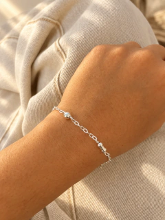 PULSERA EDWINA - PLATA - Hosanna Joyas