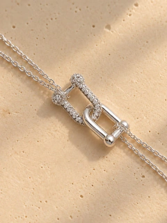 CONJUNTO TIFFANY SHINE - ACERO BLANCO - tienda online