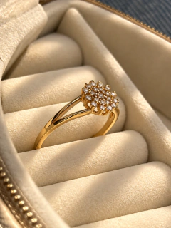 ANILLO BRIGIT - ENCHAPADO EN ORO - Hosanna Joyas