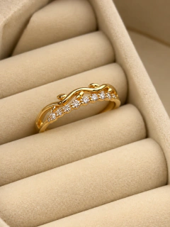 ANILLO RAMITA - ENCHAPADO - Hosanna Joyas