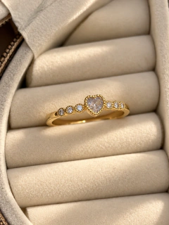 ANILLO LOVELY SHINE - ENCHAPADO EN ORO
