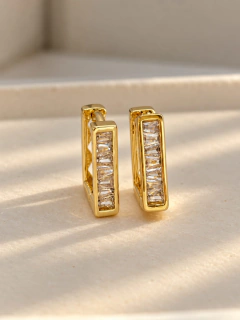ARGOLLAS LISERT 1,3 CM - ACERO DORADO