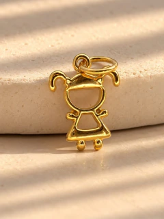 DIJE NENA/NENE - ENCHAPADO EN ORO - comprar online