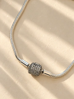 PULSERA BECKIT (ESTILO PANDORA) - PLATA - comprar online