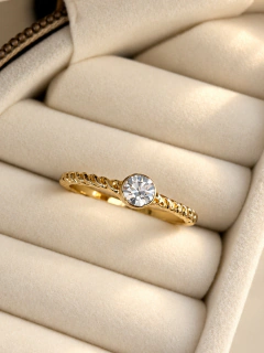 ANILLO KEYLI - ACERO DORADO