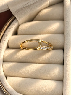 ANILLO MARLA - ENCHAPADO EN ORO