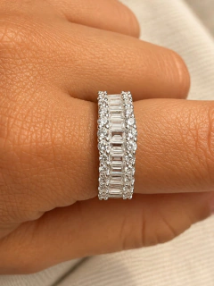ANILLO JASPER - PLATA