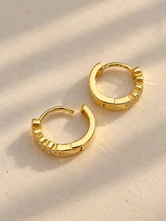 ARGOLLAS ZULU 1,2 CM - ACERO DORADO - tienda online
