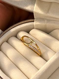ANILLO MARLA - ENCHAPADO EN ORO en internet