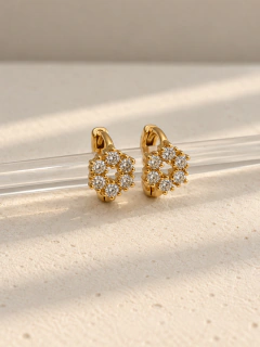 ARGOLLAS BEATA 1,1 CM - ENCHAPADO - tienda online