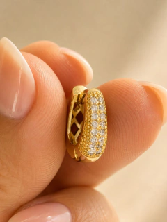 ARGOLLAS NEPAL 1,3CM - ENCHAPADO - Hosanna Joyas